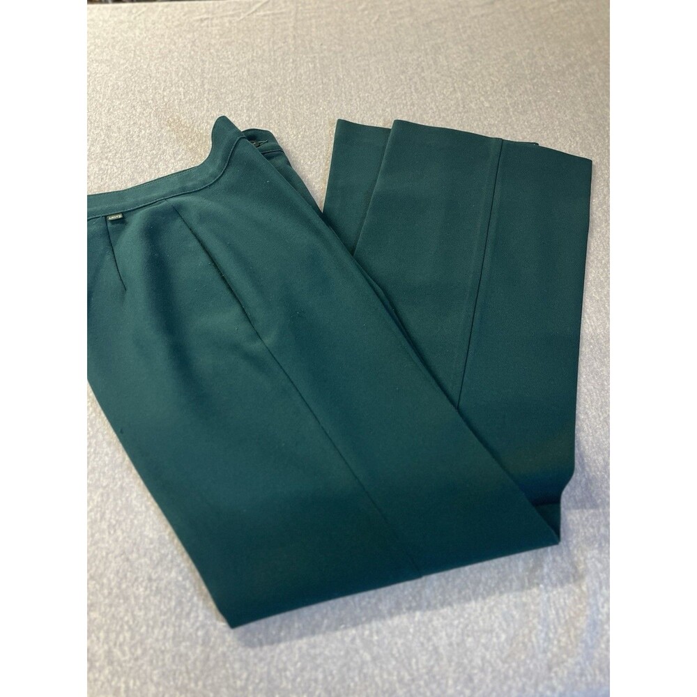 Vintage Levi’s Women’s Dress Pants Size 12 Dark Green Wide Leg 80’s